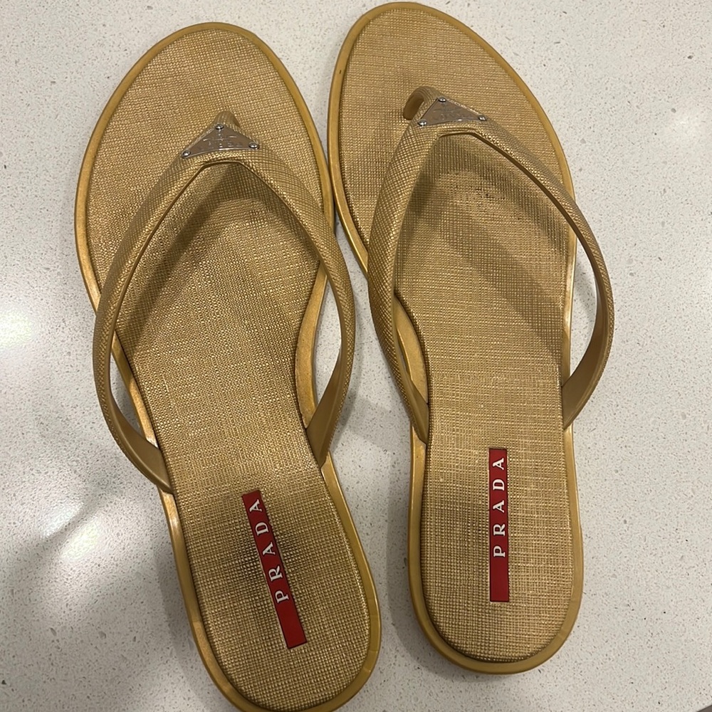 Prada Flip Flops